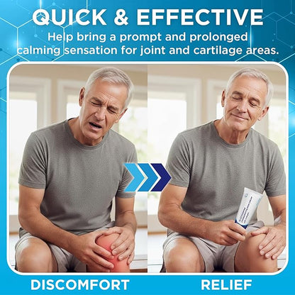Dr. T Glucosamine Chondroitin Cream - Premium Formula with MSM and Collagen for Joint and Muscle Discomfort - Maintains Joint Strength, Flexibility & Muscle Mobility - 4.23 oz / 120g (2 Pack)