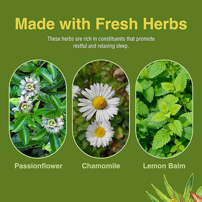 Herbs Etc. Deep Sleep Softgels - Herbal Sleep Support Supplement - Rest & Calming Support with Passionflower, Chamomile & Lemon Balm - 120 Softgels (120 Servings)