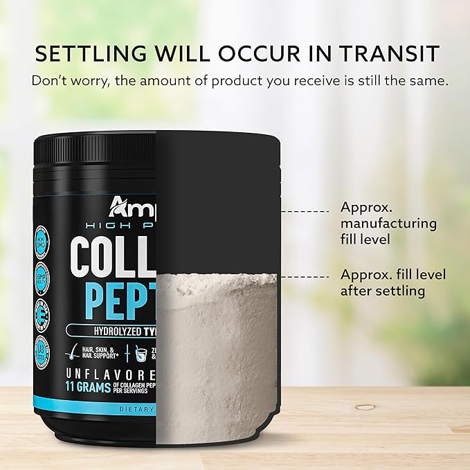 Multi Collagen Peptides Powder – Hydrolyzed Type I & III Grass-Fed Bovine Collagen – Unflavored Protein for Hair Skin Nails, Joints & Mobility – Keto Paleo – 41 Servings