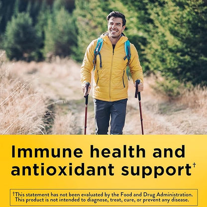 Nature Made Zinc Supplements 30 mg Per Serving, Dietary Supplement for Immune Health and Antioxidant Support, 60 Zinc Gummies, 30 Day Supply, (Pack of 2)