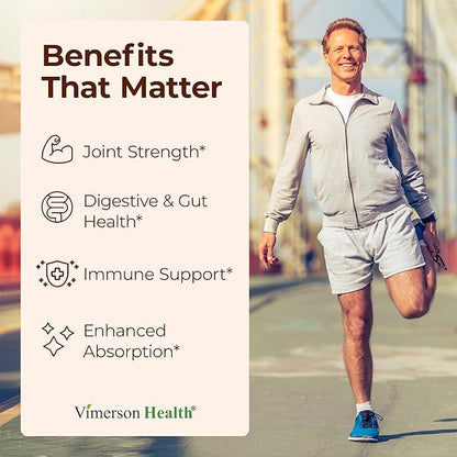 Turmeric Curcumin Supplement with Ginger Root for Joint Support, Digestive & Gut Health - Contains Organic Turmeric Curcumin with Black Pepper (Bioperine) for Enhanced Absorption - 60 Tablets