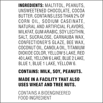 Atkins Endulge Chocolate Peanut Candies, Dessert Favorite, 0g Sugar, 20 Count