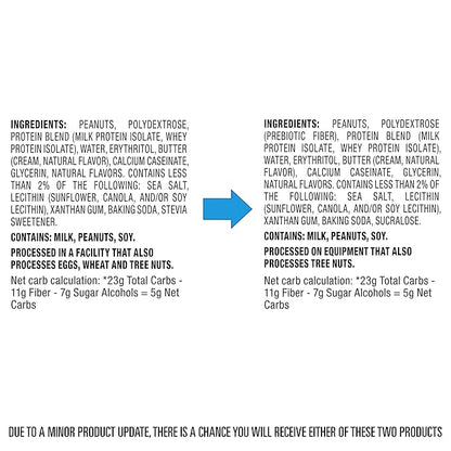 Quest Nutrition Peanut Butter Protein Cookie, 15g Protein, 1g Sugar, 5g Net Carbs, Keto Friendly, High Protein, Low Carb, 12 Count