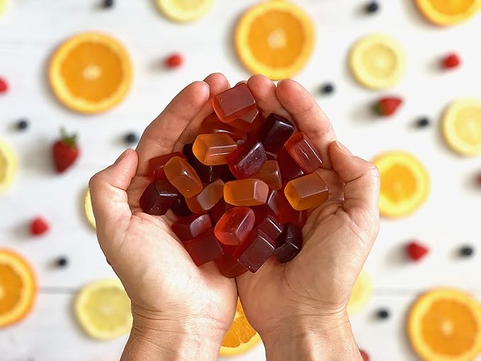 PROBAR - Bolt Organic Energy Chews, Cranberry Pomegranate, Non-GMO, Gluten-Free, USDA Certified Organic, Healthy, Natural Energy, Fast Fuel Gummies with Vitamins B & C (12 Count)