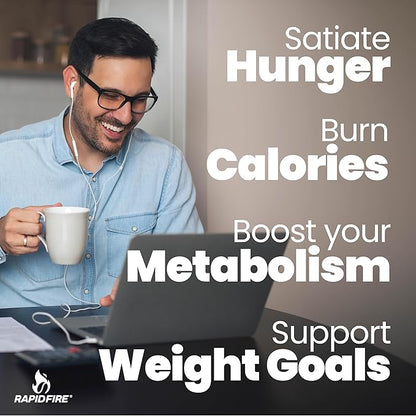 Rapidfire French Vanilla Ketogenic High Performance Keto Coffee Pods, Supports Energy & Metabolism, Weight Management, Single Serve K Cup, Brown, 16 Count
