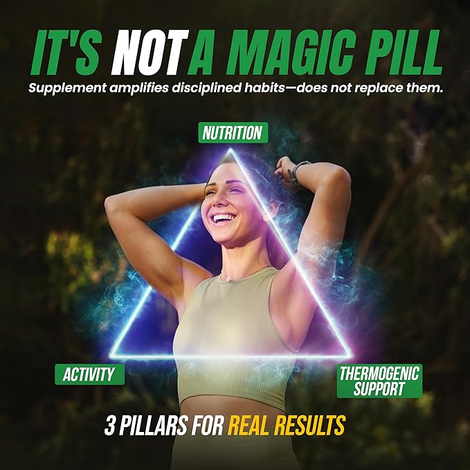 Nighttime Fat Burner Supplements - Appetite Suppressants for Weight Loss - Night-Time Fat Burner for Women & Men - Metabolism Booster Weight Loss Pills - 35 Capsules