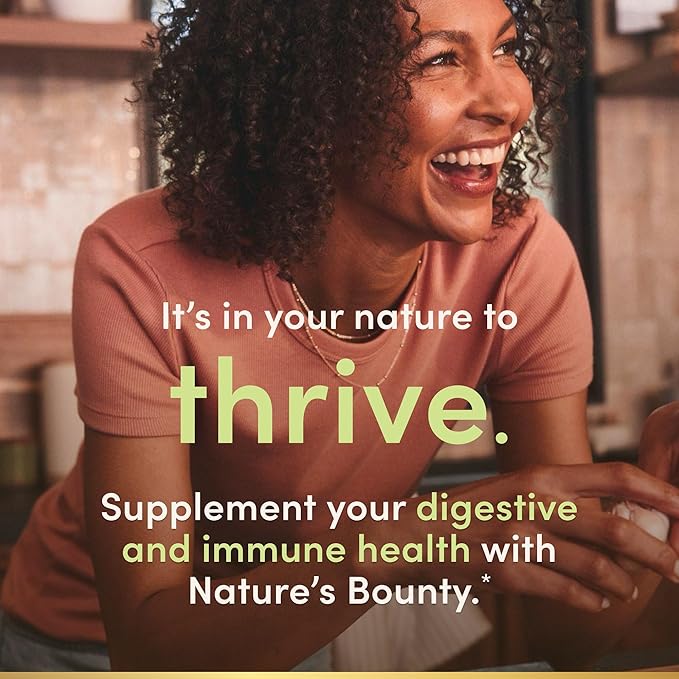 Nature's Bounty Probiotic Gummies, Immune Health & Digestive Balance, Pineapple, Raspberry and Orange Flavor Gummies, 60 Ct (Pack of 3)