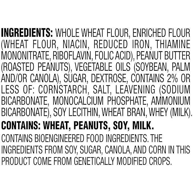 Lance Baked with Whole Grain Peanut Butter, 10 Count 1.52 Oz