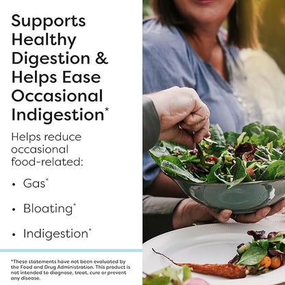 SFI Health Multi Enzyme Supplements for Digestive Health - Ther-Biotic Vital-Zymes Complete - Digestive Enzymes to Help Ease Indigestion & Aid Nutrient Absorption (120 Capsules)