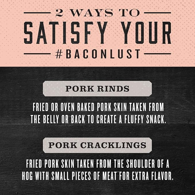 EPIC Pink Himalayan Salt Pork Rinds, Keto Consumer Friendly, 4Ct Box 2.5oz bags (Pack of 4)