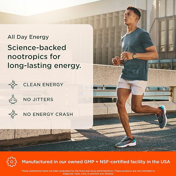 Genius Caffeine - Sustained-Release Microencapsulated Caffeine Pills for Smooth, Long-Lasting Energy & Focus - No Jitters or Crash - 100mg per Capsule - 100 Servings - Natural Performance Booster