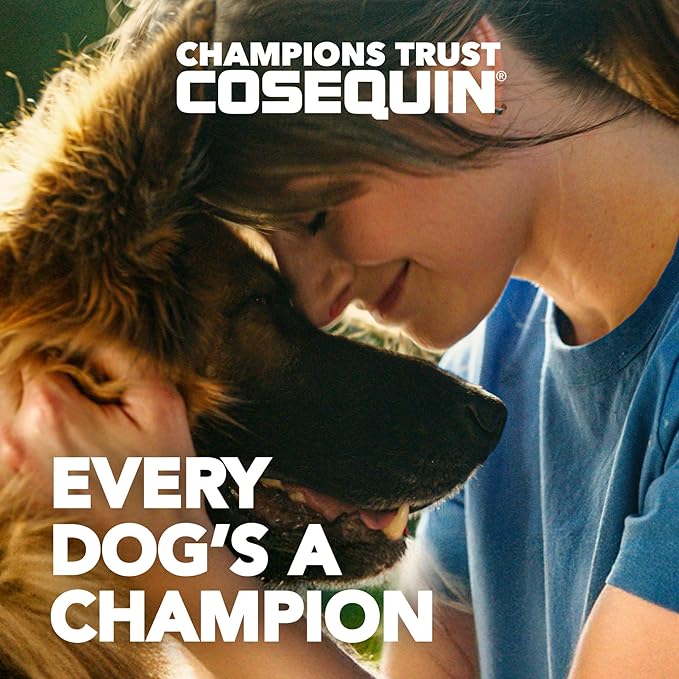 Nutramax Cosequin for Dogs Joint Health Supplement, Contains Glucosamine for Dogs, Chondroitin, MSM and Omega-3s, Supports Joint and Skin and Coat Health, Soft Chews, 60 Count
