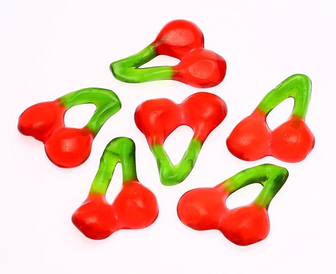 HARIBO Gummi Candy, Happy Cherries, 5 oz. Bag (Pack of 12)