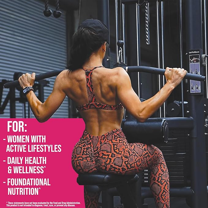 Rule 1 Proteins Women's Multi - Women's Daily Vitamins, Essential Minerals, Superfoods, and Botanical Extracts for Active Lifestyles and Wellness Support (60 Tablets, 30 Day Supply)