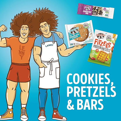Lenny & Larry's Complete Protein Cookie, [Choc-O-Mint], Chewy Soft Baked, 16g Plant Protein, Vegan, Non-GMO, High Fiber, [4 Ounce] Cookie (Pack of 12)