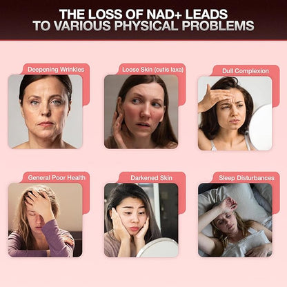 NAD+ Power Up Liposomal NAD+ Supplement – High Potency for Cellular Energy & Healthy Aging – Vegan, Gluten-Free, Non-GMO – for Men & Women – 30-Day Supply