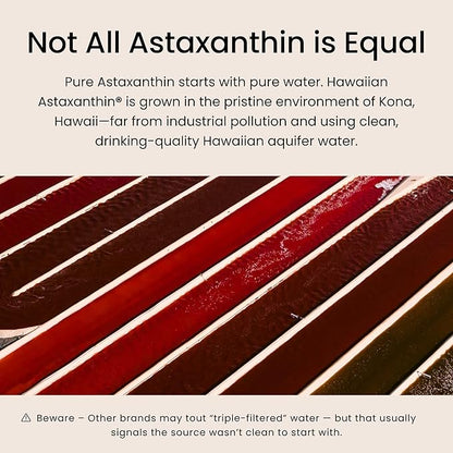 Nutrex Hawaii BioAstin Hawaiian Astaxanthin - 12mg, 90 Softgels - Farm-Direct Premium Antioxidant Supplement to Support Eye, Skin, Joint & Immune System Health - Non-GMO & Gluten-Free