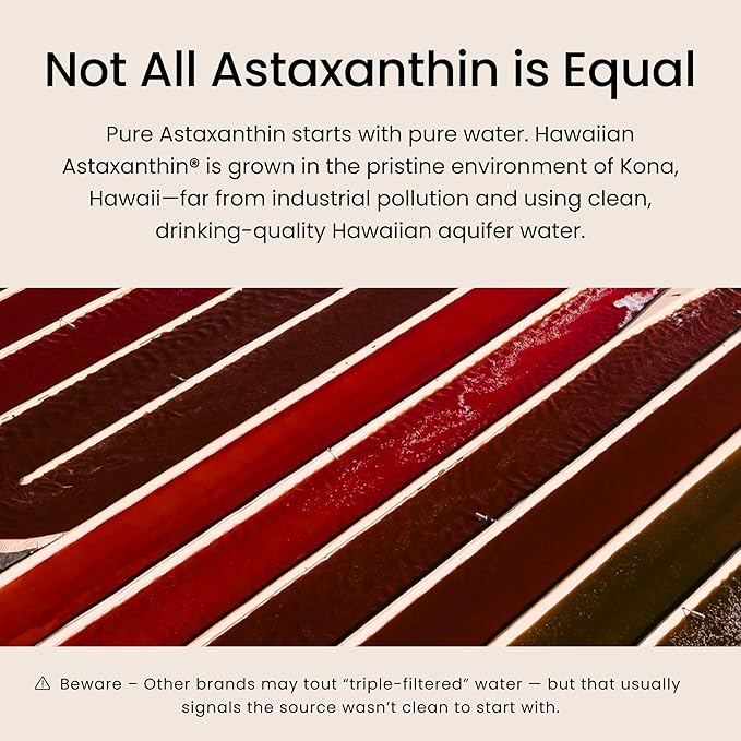 Nutrex Hawaii Vegan BioAstin Hawaiian Astaxanthin - 12mg, 75 Softgels - Farm-Direct Premium Antioxidant Supplement to Support Eye, Skin, Joint & Immune System Health - Non-GMO & Gluten-Free