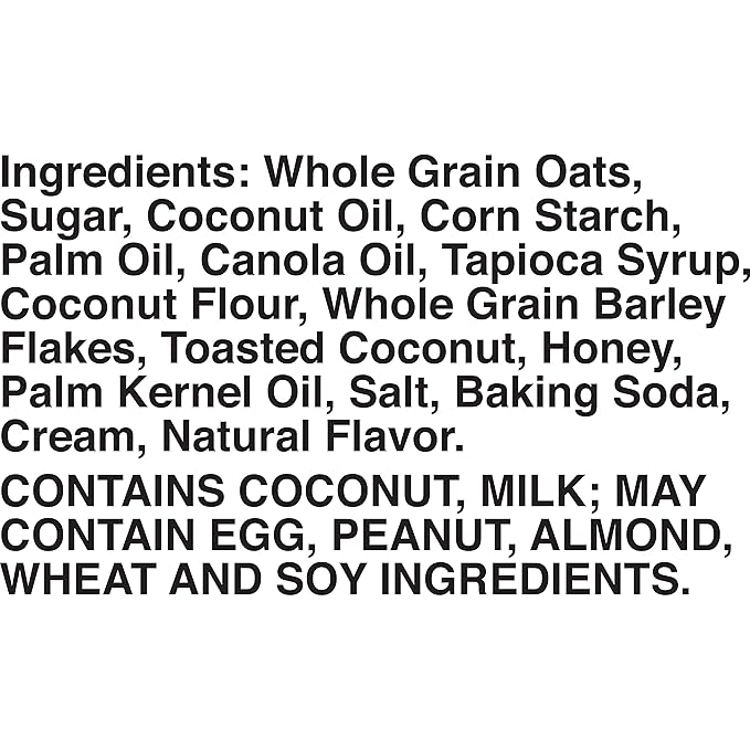 Nature Valley Biscuit Sandwiches, Coconut Butter, Snack Bars, 13.5 oz,10 Count (Pack of 2)