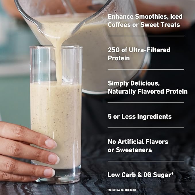 Isopure Low Carb 100% Pure Whey Isolate Protein Powder, Lactose Free, Gluten Free, with Vitamins, Vanilla, 25g Protein Per Serving, 3 Lbs, 43 Servings (Packaging May Vary)