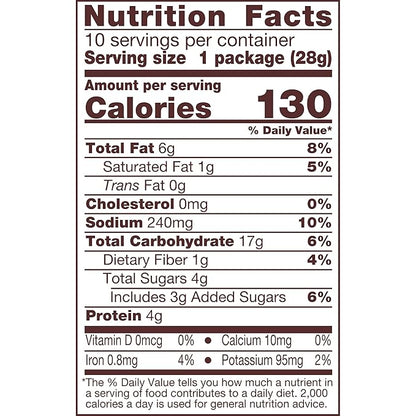 Reese's Filled Pretzels, Peanut Butter Pretzel Nuggets, Crunchy, Ready to Eat, Sweet and Salty Snack, 1 oz Bags (10 Count)