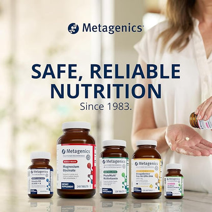 Metagenics HerWellness Recharge Overnight - Women's Sleep Support with Chelated Magnesium, Holy Basil, Zinc & Vitamin C - Supports Relaxation, Stress & Sleep - Non-GMO & Gluten-Free - 60 Tablets