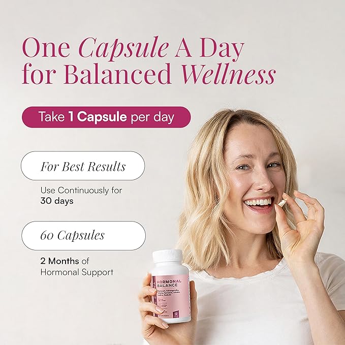 Pure Prana Ayurvedic Herbal Capsules for Women with Shatavari & Ashwagandha - Plant Based Daily Supplement for Routine Wellness - Vegan Friendly Capsules - 60 Count Bottle