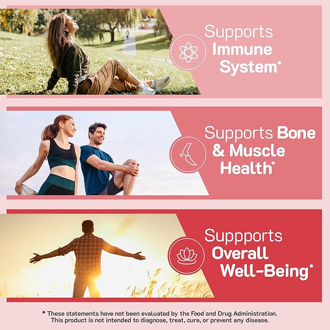 YUM-V'S Vitamin D3 Gummies 5000 IU 125mcg D3 Gummies - Support Immune Support, Strong Bone Health - Non-GMO, Gluten-Free, Dairy-Free, Vitamin D Gummy (60 Count)