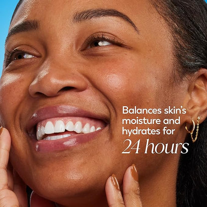 Olay Hyaluronic Acid Face Moisturizer, Instant Hydration for Women, Fragrance-Free - Dry Skin Solution, Glowing, Smoothing, Plumping, Renewing - Niacinamide, Amino Peptides 1.7 Oz