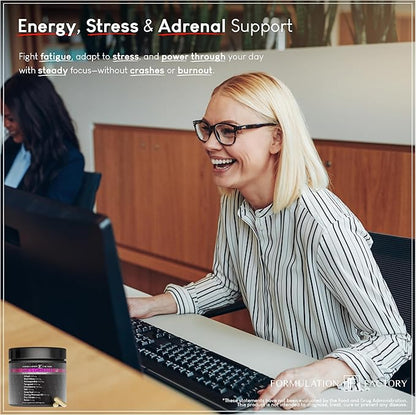 Formulation Factory Hormone Balance for Women - She's Obsessed Vitality Complex with Maca Root & Ashwagandha - Libido & Mood Support - 120 Capsules, 2 Month Supply