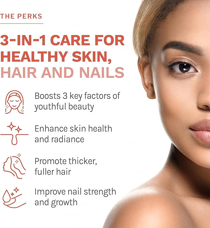 Reserveage Beauty - Tres Beauty 3 - Supplement for Hair Growth, Skin Care & Nail Care - Collagen Supplement with Keratin & Biotin - Gluten Free - 90 Capsules (30 Servings)