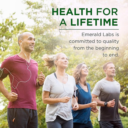 Emerald Laboratories Pea+ with Levagen+ - Support Joint & Muscle Health with Meriva Curcumin, OptiMSM & Levagen+ Pea* - Non-GMO, Vegan, Gluten-Free - 60 Vegetable Capsules