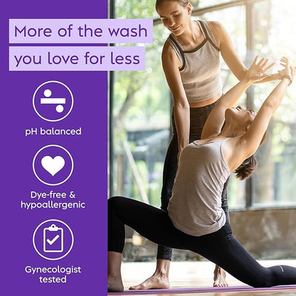 Vagisil Feminine Wash for Intimate Area Hygiene, pH Balance, Gynecologist Tested, Hypoallergenic, 16.9 oz with Pump