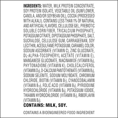 Atkins Creamy Chocolate Meal Size Protein Shake, 23g Protein, Low Glycemic, 4g Net Carb, 1g Sugar, Keto Friendly, 12 Count