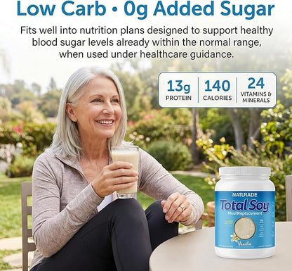 Naturade Total Soy, Weight Loss Shake, Vanilla, 1.2 lb (540 g)