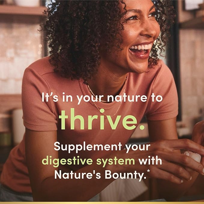 Nature's Bounty Probiotic GX, Helps with Occasional Gas and Bloating, Dietary Supplement, Digestive Health, 25 Capsules (Pack of 3)