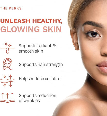 Reserveage Beauty Collagen Replenish Powder - No-Taste Collagen for Radiant Skin & Hair Growth - Mixes Easily in Liquid or Smoothie - 8.25 oz
