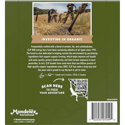 CLIF BAR - Energy Protein Bars - Trail Mix - Made with Organic Oats - Energy Bars - Non-GMO - (10 Pack)