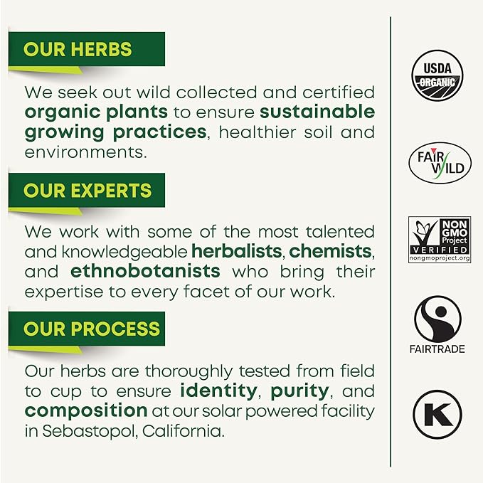Traditional Medicinals Organic, Stress Ease Tension Relief, Lemon Verbena Mint Tea - Supports Stress Relief - Kosher, Non-GMO, Caffeine-Free, Compostable - 16 Tea Bags