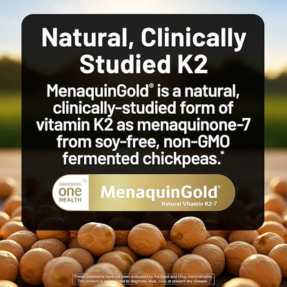 NatureWise Vegan Vitamin D3 + K2 with Organic Coconut MCT Oil - Natural D3 5000IU + Natural K2 100mcg - High Absorption Bone Support - Soy & Gluten Free - USA Manufactured - 90 Softgels[90-Day Supply]
