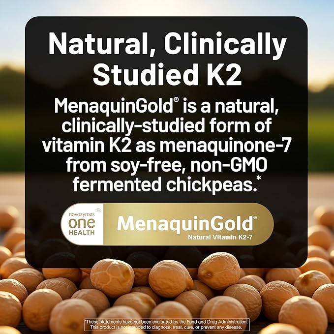 NatureWise Vegan Vitamin D3 + K2 with Organic Coconut MCT Oil - Natural D3 5000IU + Natural K2 100mcg - High Absorption Bone Support - Soy & Gluten Free - USA Manufactured - 30 Softgels[30-Day Supply]