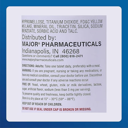 MAJOR Stress Formula - High Potency Stress Formula Vitamins - Dietary Supplement - 60 Tablets