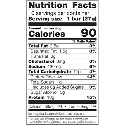 Protein One 90 Calorie Keto Protein Bars, Peanut Butter Chocolate, 10 ct