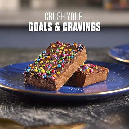 Dymatize ISO100 Whey Protein Powder Isolate, Fudge Brownie, 25g of Protein, 5 Pound, 5.5g BCAAs, Less Than 120 Cal., Gluten Free, 1g Fat, 1g Sugar, 2g Carb (70 Servings)