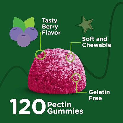Viteey Zinc for Kids Gummies 15mg - Immune Support for Kids & Teens - Powerful Natural Antioxidant, Kids Zinc Vitamin Supplement - Vegan, Gelatin Free, Gluten Free - Tasty Chewable Berry Flavor Gummy