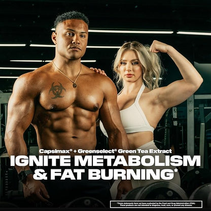 Cellucor SuperHD Thermogenic Fat Burner Weight Loss Supplement, Appetite Suppressant, & Energy Booster Capsimax, Green Tea Extract, 160mg Caffeine & More 60 Capsules (Packaging May Vary)