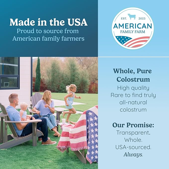 WONDERCOW Colostrum Gummies for Gut Health, Immune Support & Wellness | Natural IgG Whole Bovine Colostrum Supplement, 1,000mg per Serving (45 Gummies (15 Servings), Strawberry Cream)