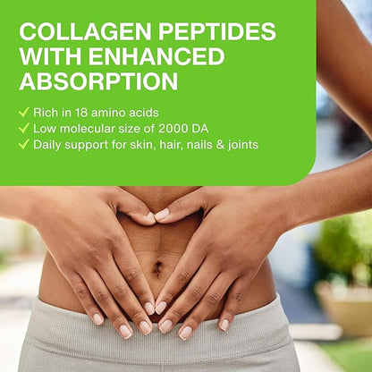 Hydrolyzed Collagen for Women Men (3LB) Type I & III Flavorless & Odorless Easy-Mix Powder Peptan Protein Peptides Joint Hair Skin & Nail Support Gluten-Free Non-GMO Keto Paleo Grass-Fed Kosher