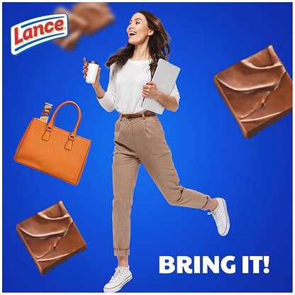 Lance Sandwich Cookies, Nekot Fudge, 10 Individually Wrapped Packs, 6 Sandwiches Each