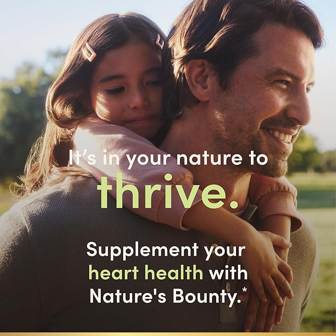Nature’s Bounty L-Arginine 1000mg for Supporting Blood Flow and Vascular Function – Non-GMO, Gluten Free, 50 Tablets